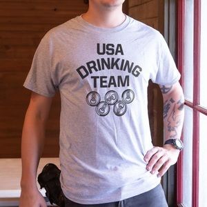 USA Drinking Team Tee